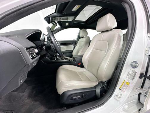 Platinum White Pearl 2023 Honda Civic Sport Touring