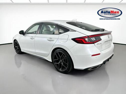 Platinum White Pearl 2023 Honda Civic Sport Touring
