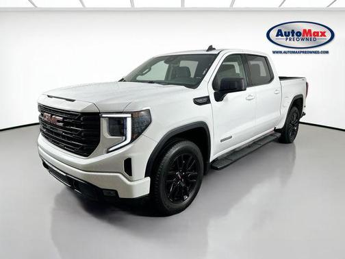 Summit White 2022 GMC Sierra 1500 Elevation
