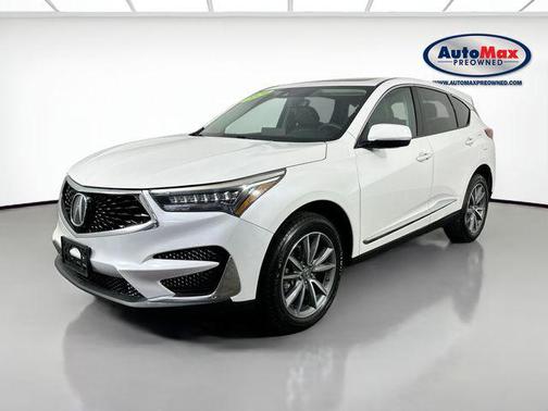 Platinum White Pearl 2020 Acura RDX Technology Package