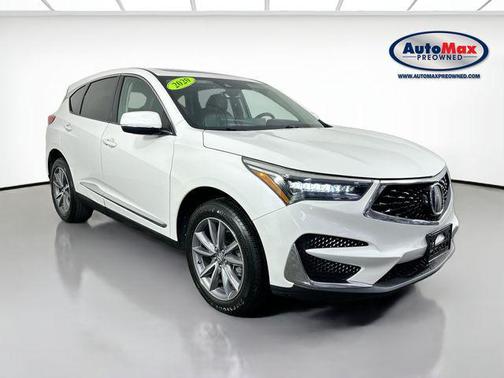 Platinum White Pearl 2020 Acura RDX Technology Package