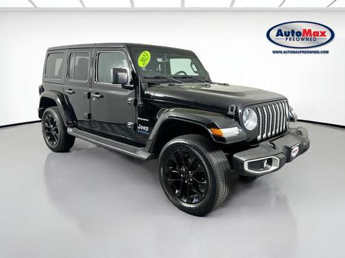 Black Clearcoat 2023 Jeep Wrangler 4xe Sahara