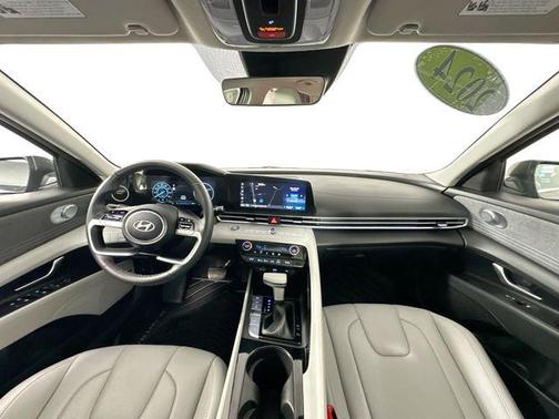 Amazon Gray 2024 Hyundai ELANTRA HEV Limited