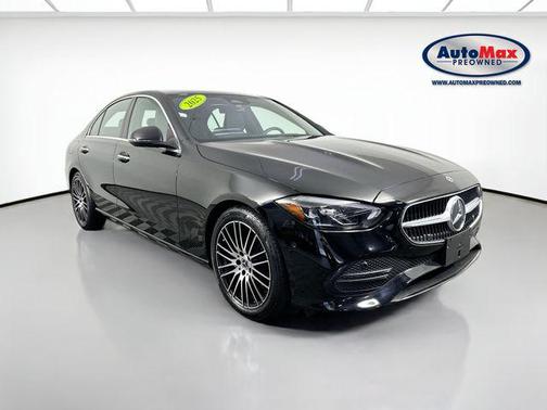 Black 2025 Mercedes-Benz C-Class C 300 4MATIC