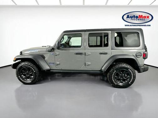 Sting-Gray Clearcoat 2023 Jeep Wrangler 4xe Willys