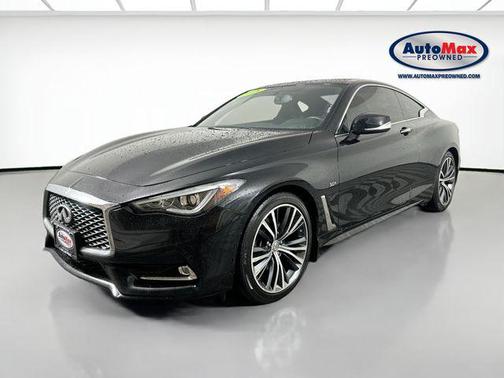 Black Obsidian 2018 INFINITI Q60 3.0T LUXE