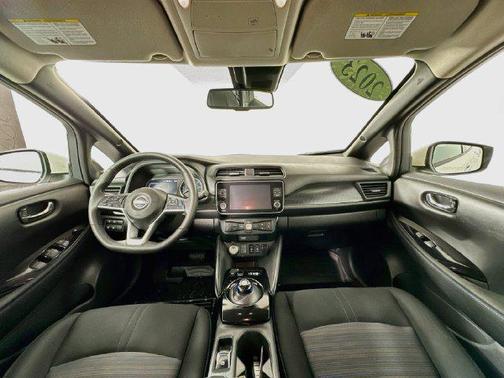 Pearl White Tricoat 2023 Nissan Leaf SV PLUS 60 kWh