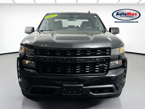 Black 2021 Chevrolet Silverado 1500 Custom