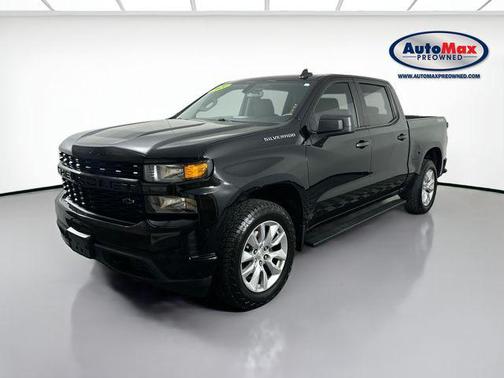 Black 2021 Chevrolet Silverado 1500 Custom