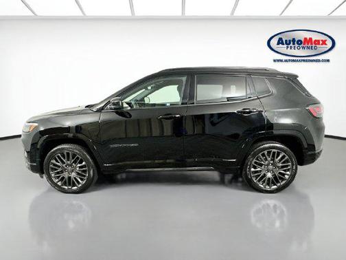 Diamond Black Crystal Pearlcoat 2022 Jeep Compass High Altitude