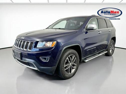 True Blue Pearlcoat 2016 Jeep Grand Cherokee Limited