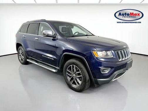 True Blue Pearlcoat 2016 Jeep Grand Cherokee Limited
