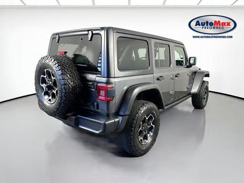 Granite Crystal Metallic Clearcoat 2023 Jeep Wrangler 4xe Rubicon