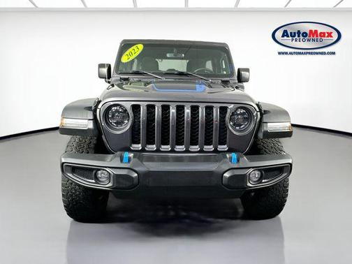Granite Crystal Metallic Clearcoat 2023 Jeep Wrangler 4xe Rubicon
