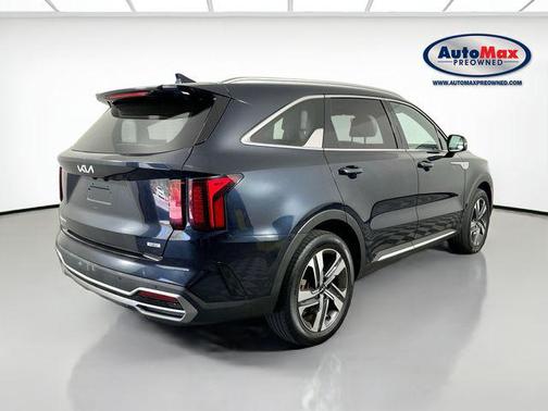 Gravity Blue 2023 Kia Sorento Hybrid EX