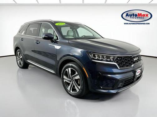 Gravity Blue 2023 Kia Sorento Hybrid EX