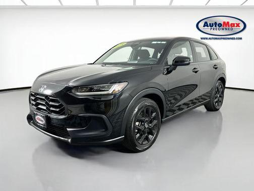 Crystal Black Pearl 2025 Honda HR-V AWD Sport