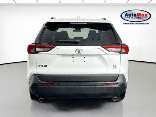 Super White 2021 Toyota RAV4 LE