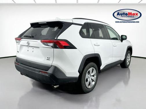 Super White 2021 Toyota RAV4 LE