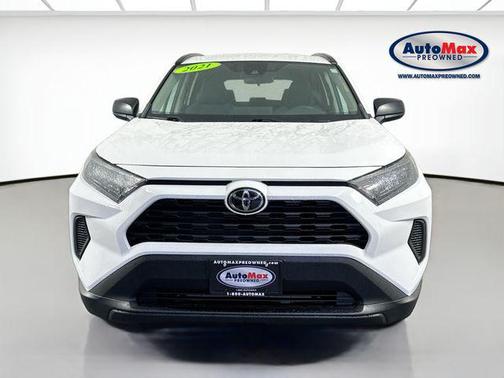 Super White 2021 Toyota RAV4 LE