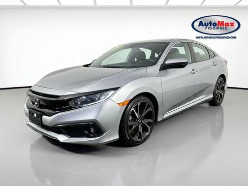Lunar Silver Metallic 2021 Honda Civic Sport