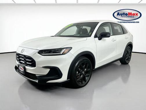 Platinum White Pearl 2023 Honda HR-V AWD Sport