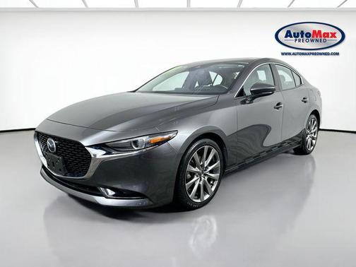 Machine Gray Metallic 2021 Mazda Mazda3 FWD w/Premium Package