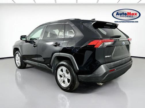 Midnight Black Metallic 2021 Toyota RAV4 Hybrid LE