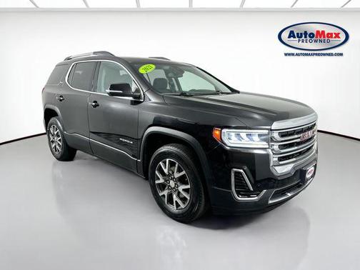 Ebony Twilight Metallic 2021 GMC Acadia AWD SLE