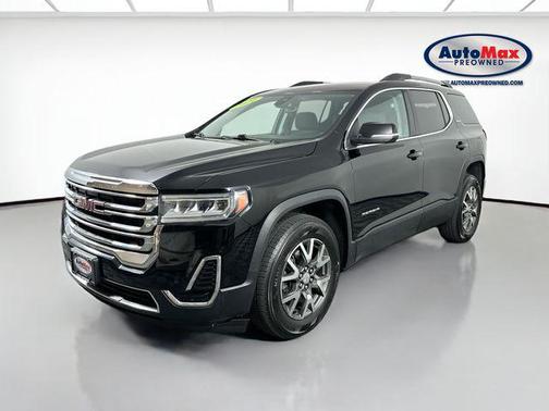 Ebony Twilight Metallic 2021 GMC Acadia AWD SLE