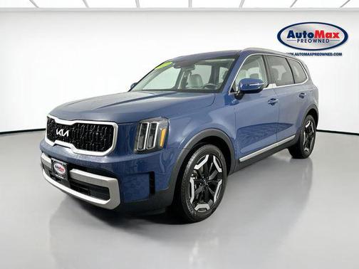 Midnight Lake Blue 2023 Kia Telluride EX