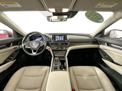 Radiant Red Metallic 2022 Honda Accord Hybrid EX-L