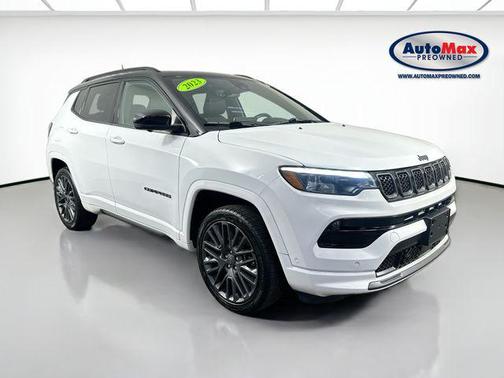 Bright White Clearcoat 2023 Jeep Compass High Altitude