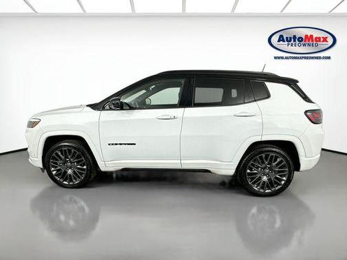 Bright White Clearcoat 2023 Jeep Compass High Altitude