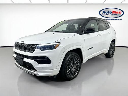 Bright White Clearcoat 2023 Jeep Compass High Altitude