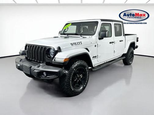 Bright White Clearcoat 2022 Jeep Gladiator Willys 4x4