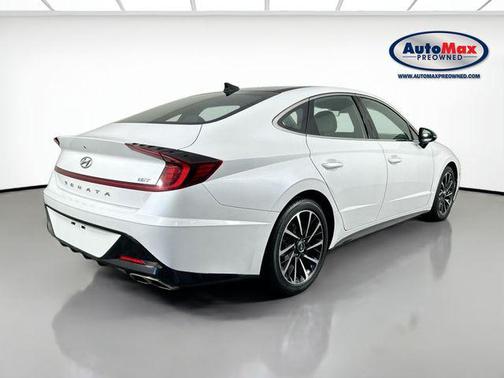 Quartz White 2020 Hyundai SONATA SEL Plus