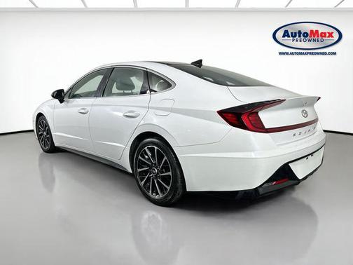 Quartz White 2020 Hyundai SONATA SEL Plus