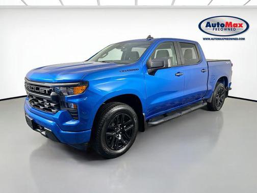 Glacier Blue Metallic 2023 Chevrolet Silverado 1500 Custom