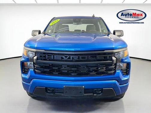 Glacier Blue Metallic 2023 Chevrolet Silverado 1500 Custom