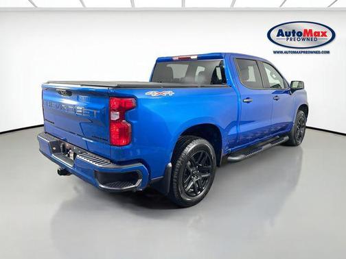 Glacier Blue Metallic 2023 Chevrolet Silverado 1500 Custom
