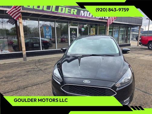 Shadow Black 2018 Ford Focus SEL