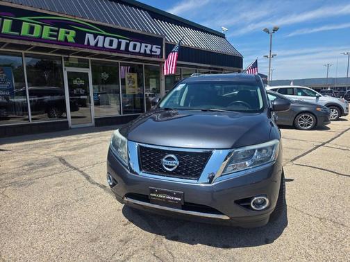 Arctic Blue Metallic 2013 Nissan Pathfinder SL