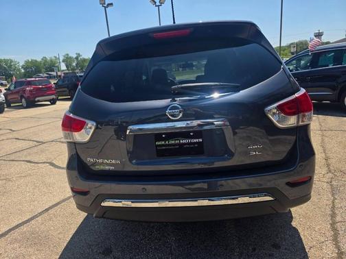 Arctic Blue Metallic 2013 Nissan Pathfinder SL