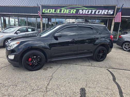 Black 2017 Chevrolet Equinox 1LT