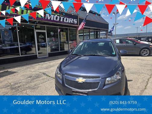 Atlantis Blue Metallic 2014 Chevrolet Cruze 1LT