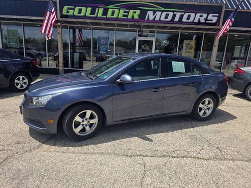 Atlantis Blue Metallic 2014 Chevrolet Cruze 1LT