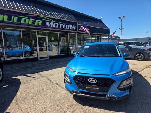 Surf Blue 2019 Hyundai KONA SEL