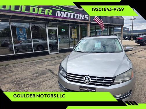 Reflex Silver Metallic 2012 Volkswagen Passat 2.0 TDI SEL Premium