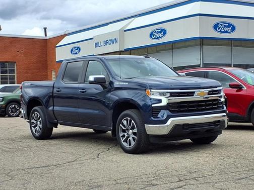 Northsky Blue Metallic 2022 Chevrolet Silverado 1500 LT